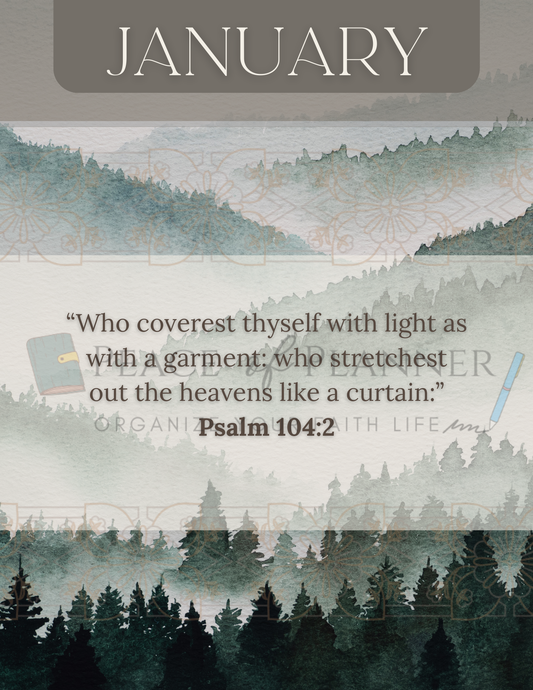 The Psalm 104 Planner Set