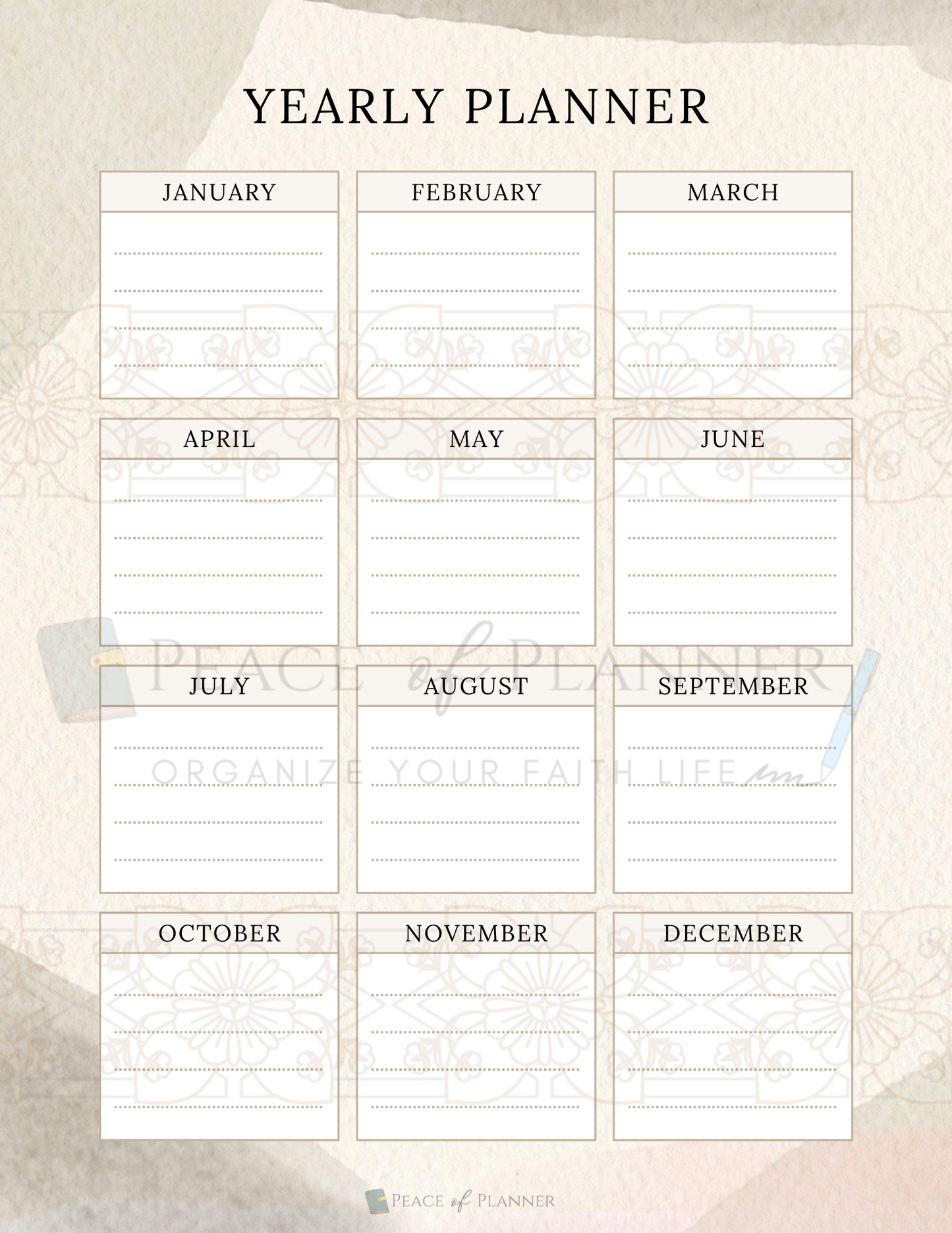 The Jael Planner Set