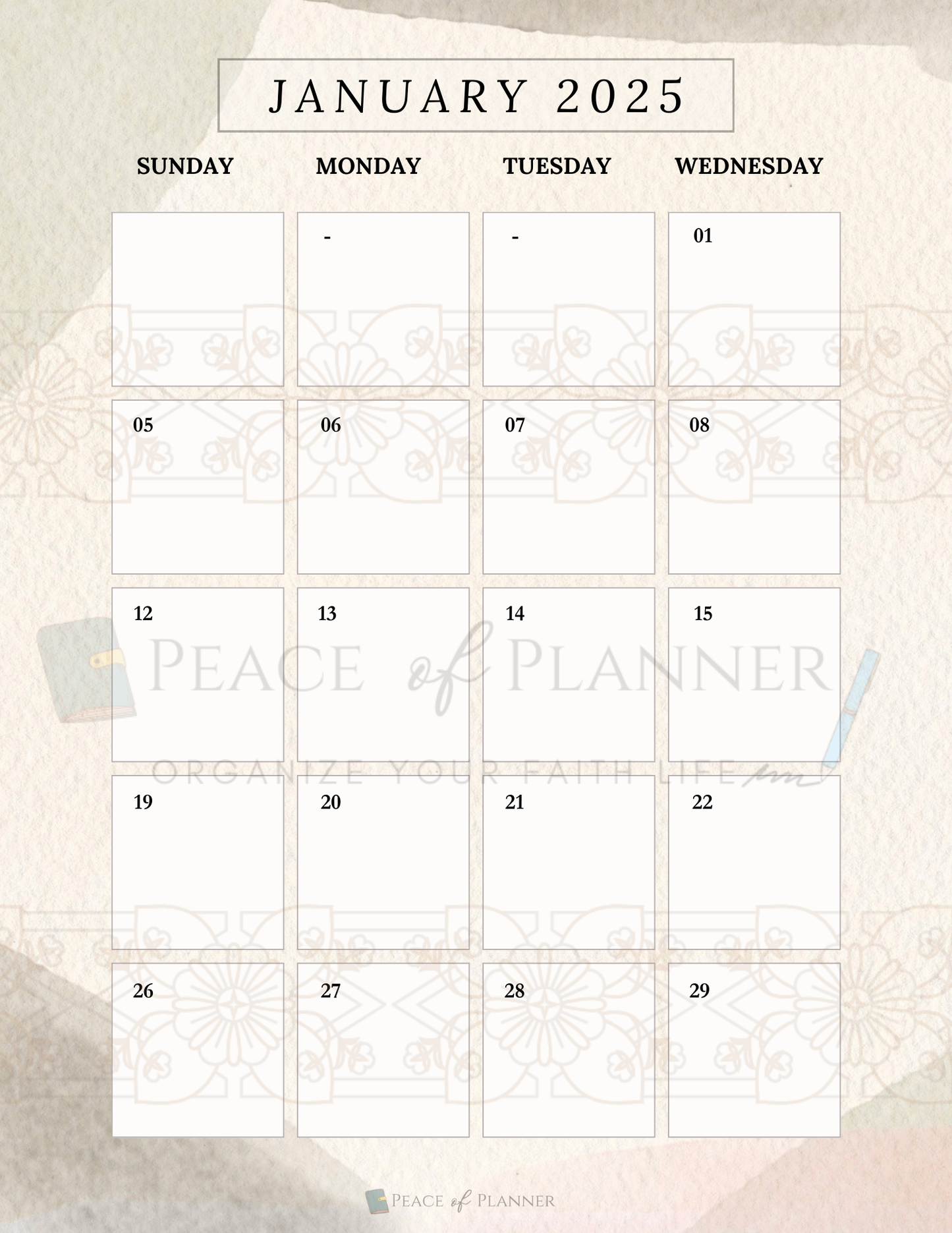 The Jael Planner Set