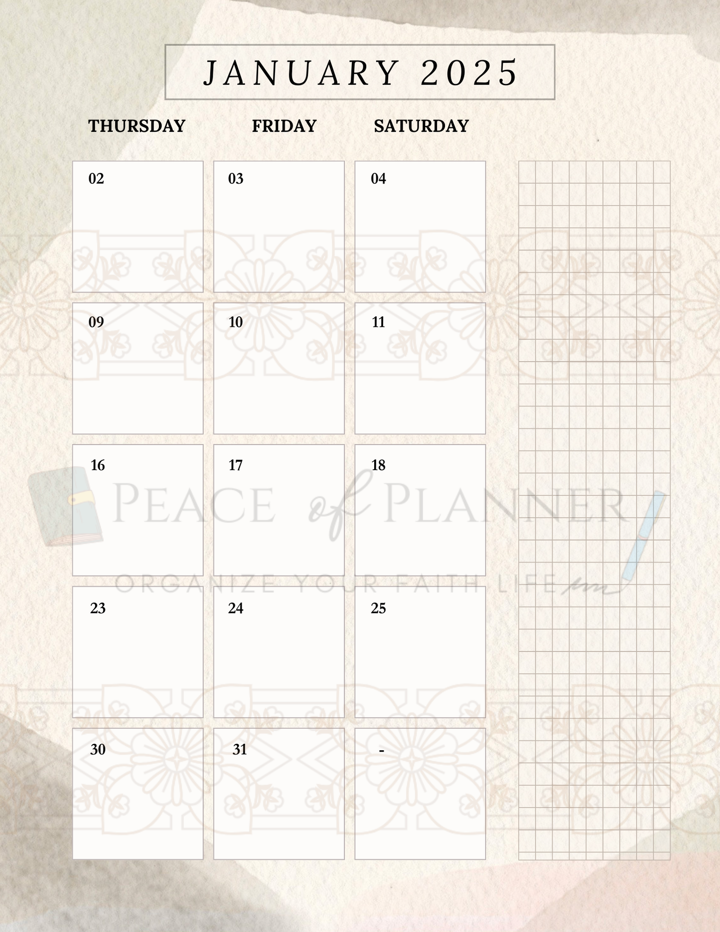 The Jael Planner Set