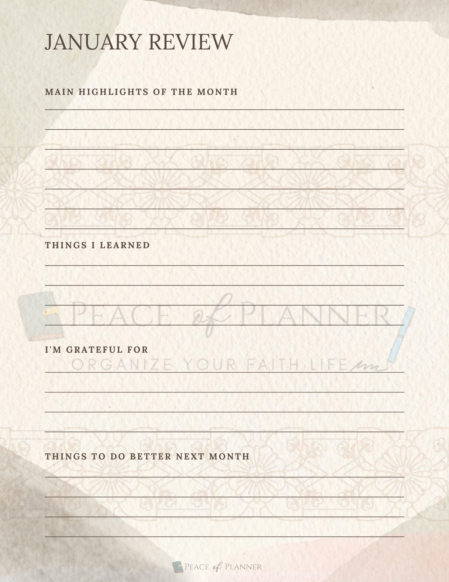 The Jael Planner Set